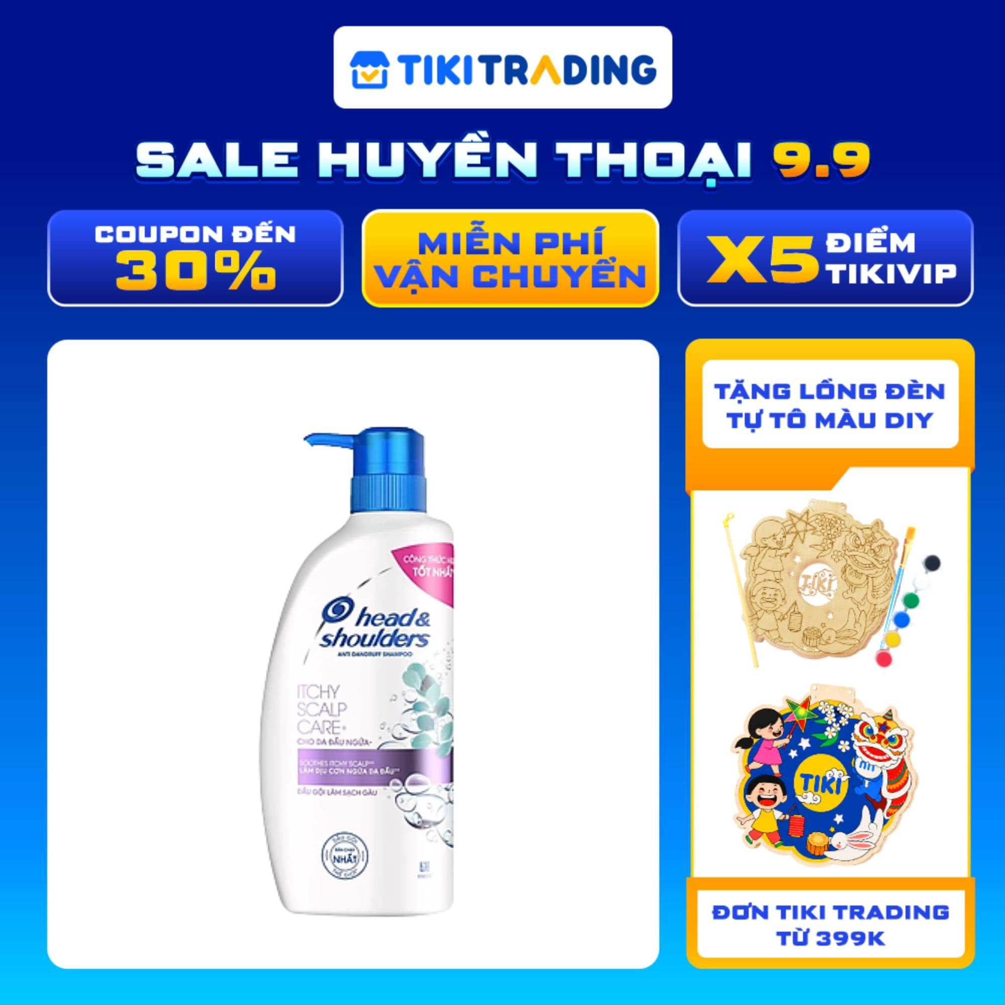 Dầu Gội HEAD & SHOULDERS Chai 625ml  - Da Đầu Ngứa