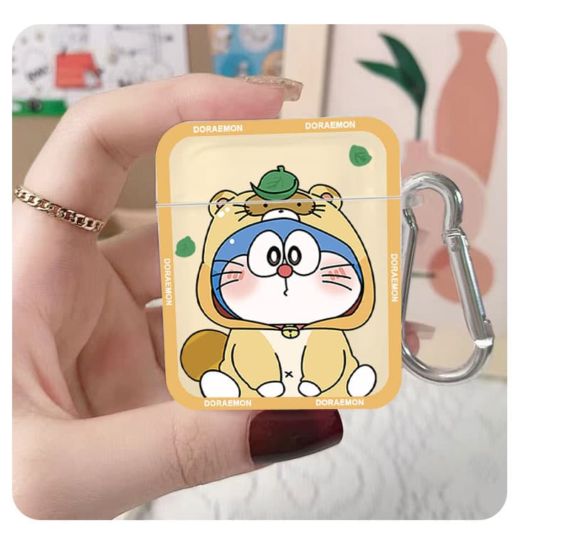 Ốp Bảo Vệ Dorermon Cosplay cho Tai Nghe Airpods 3 Airpods Pro Airpods 12 Hàng chính hãng - Airpods 12 - VÀNG