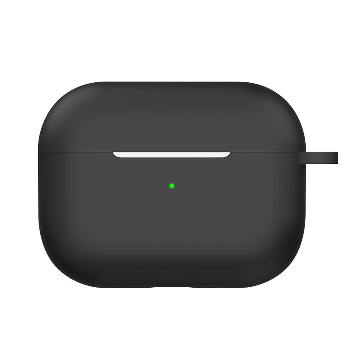 Bao Case Ốp Dành Cho Tai Nghe Airpods Pro 2 Kai Liquid Silicon Color Kèm Móc Treo Hàng Chính Hãng - Đen