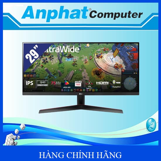 Màn hình LCD LG 29WP60G 29inch2560 x 1080IPS75Hz1 msFreeSync - Hang Chinh Hang