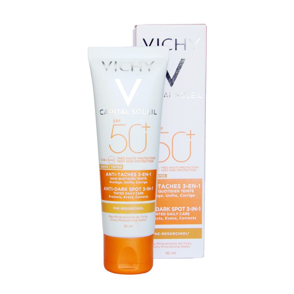 Kem Chống Nắng Ngăn Sạm Da, Giảm Thâm Nám, Không Nhờn Rít Vichy SPF50 Chống Tia UVA 50ml - 100791635