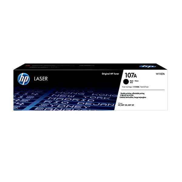 Mực in HP 107A W1107A Black Original LaserJet Toner Cartridge  Dùng cho Máy in HP 107a 107w 108a 108w103a 135a 135w 137fnw P136a 136w 136nw138fnw 138p 138pn 138pnw 131a 133pn  Hàng chính hãng