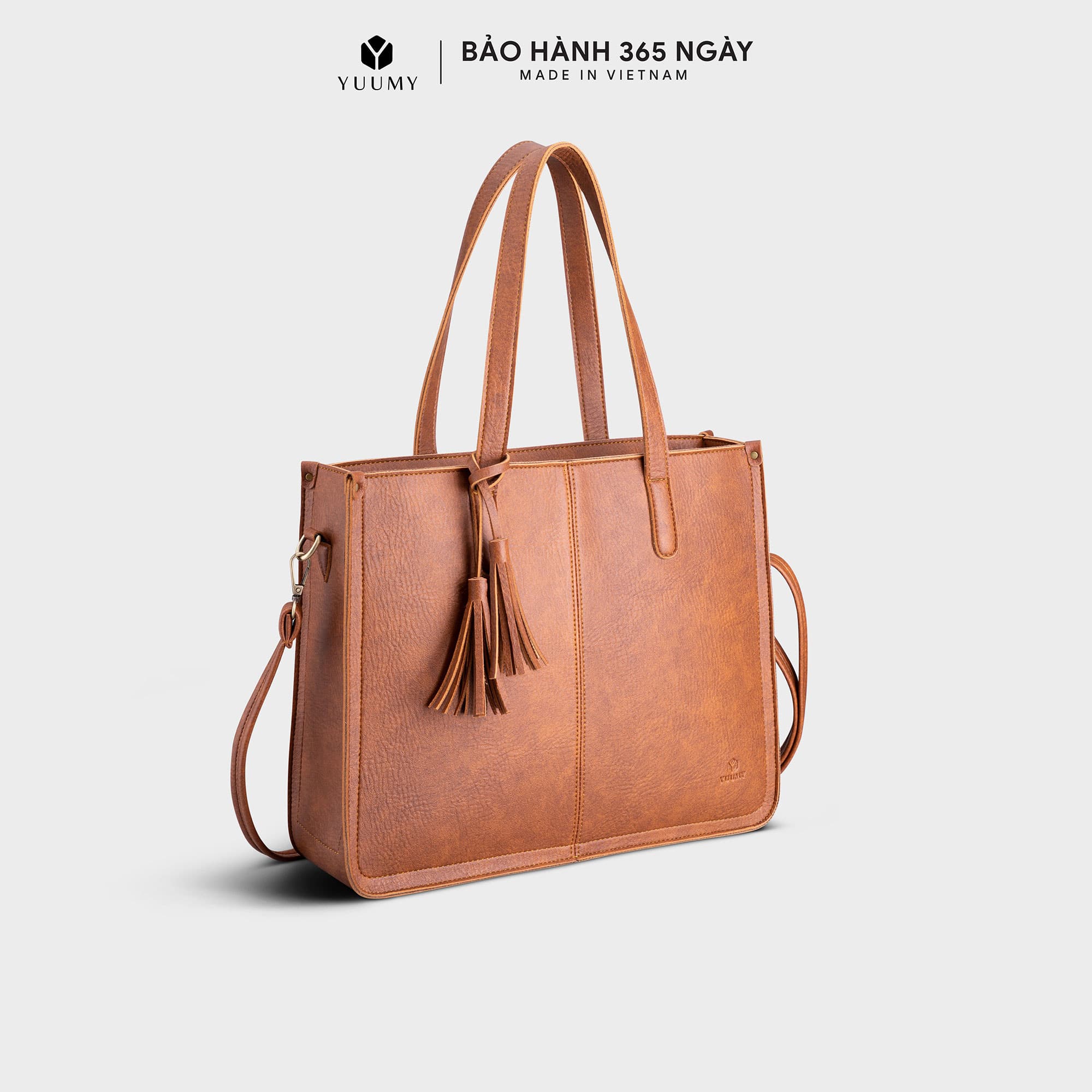 Túi xách nữ YUUMY  Công sở cỡ lớn YTX22  - Bò