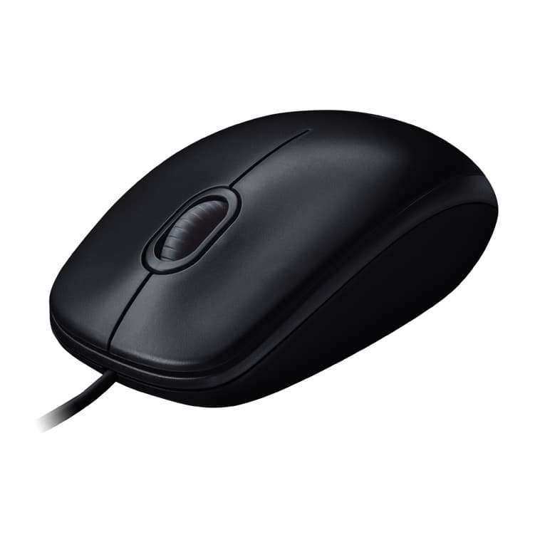 Chuột Có Dây Logitech M100R Đen - Hàng Chính Hãng