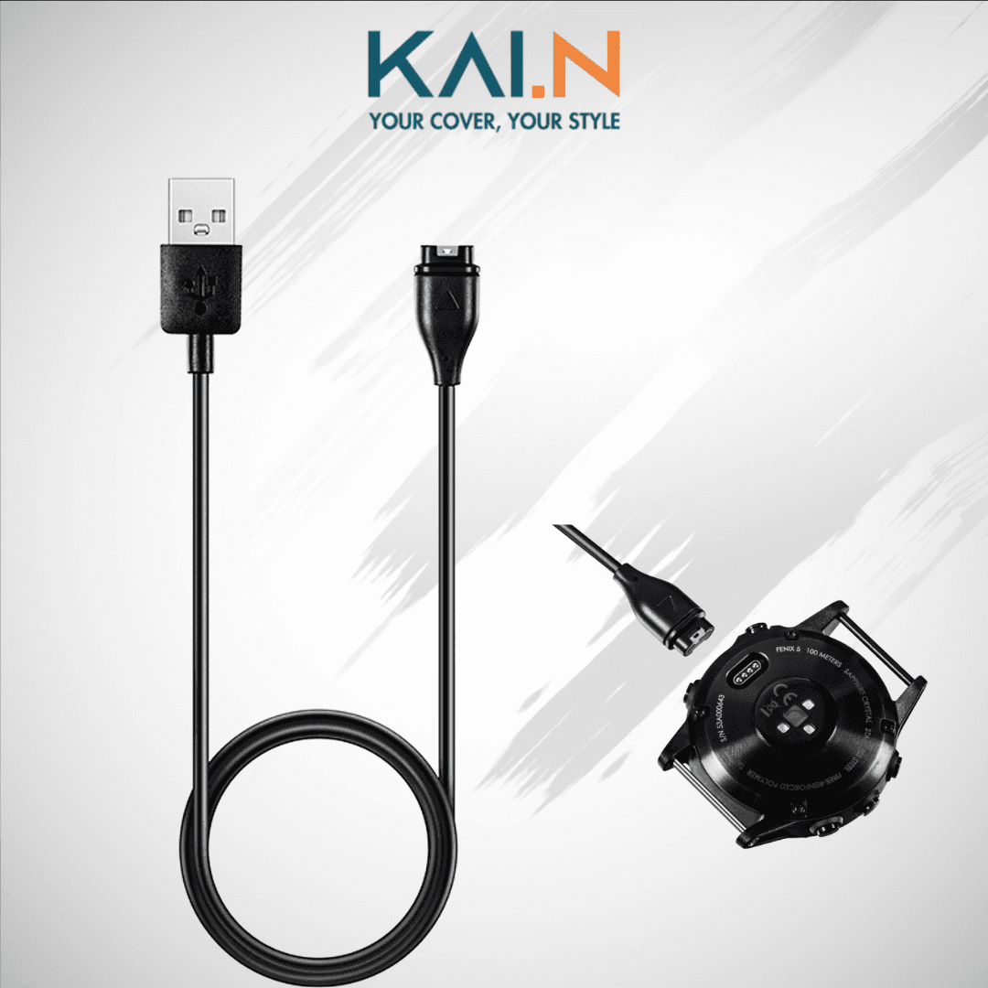 Cáp sạc thay thế Kai.N cho các dòng đồng hồ Garmin Hàng Chính Hãng