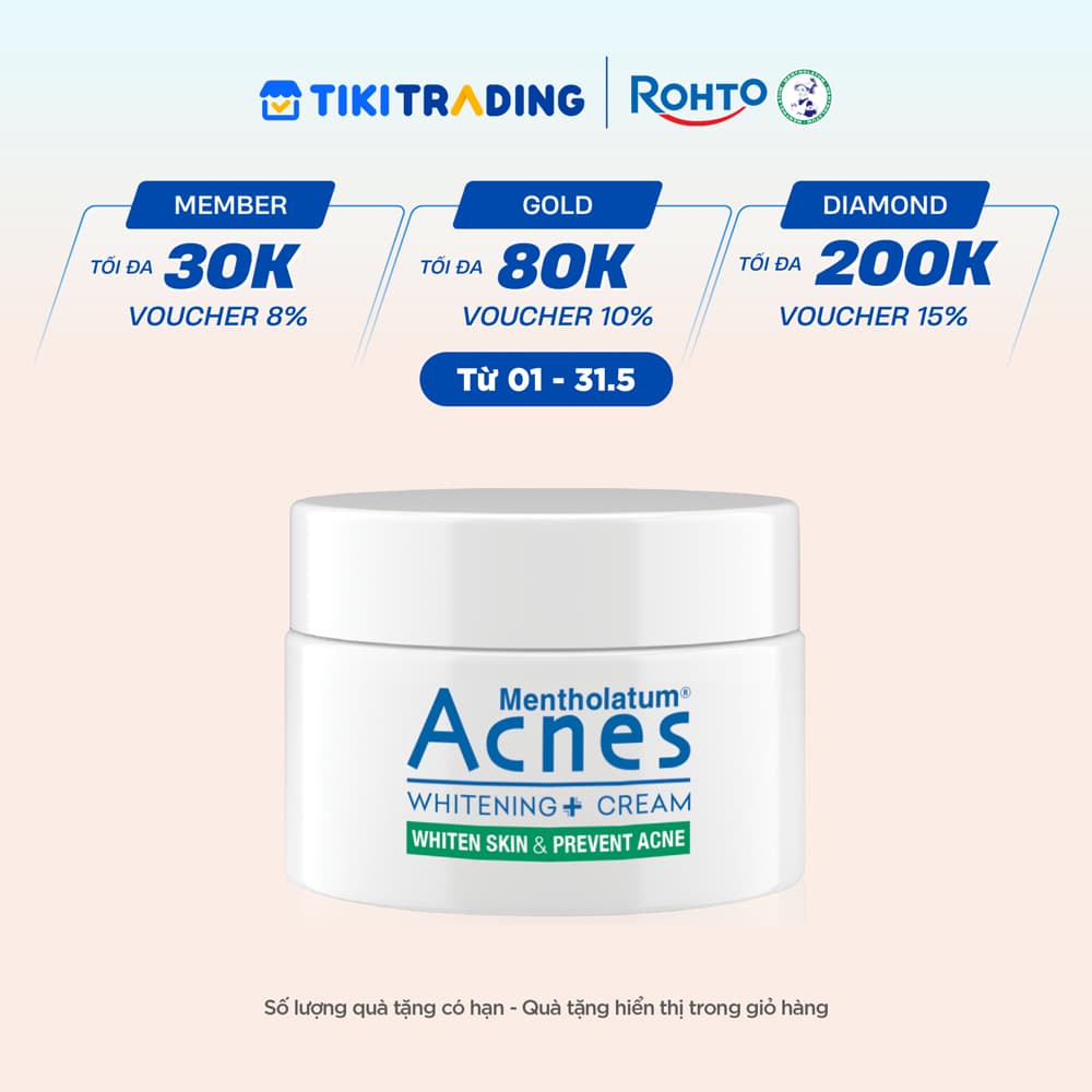 Kem dưỡng trắng da Acnes Whitening Cream 50g