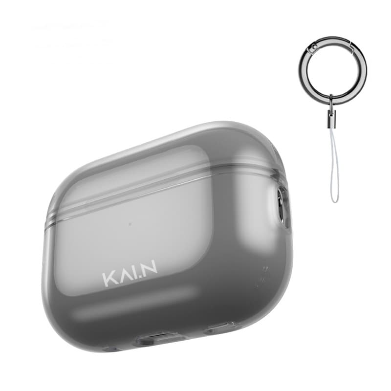 Ốp Kai.N Ultra Clear Dành Cho Airpods Pro 2 Hàng chính hãng - Smoke