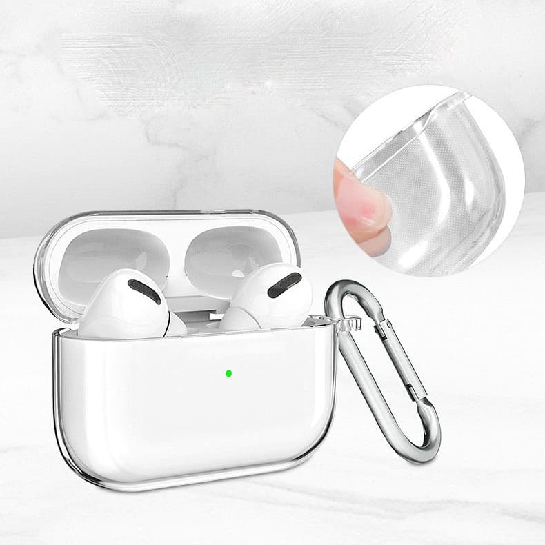 Bao Case Ốp TPU Kai Trong Suốt bảo vệ dành cho AirPods 3Hàng Chính Hãng
