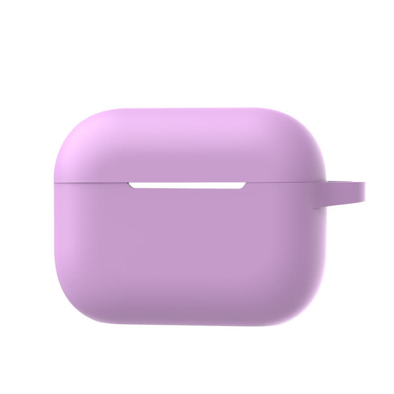Bao Case Ốp Dành Cho Tai Nghe Airpods Pro 2 Kai Liquid Silicon Color Kèm Móc Treo Hàng Chính Hãng - Tím