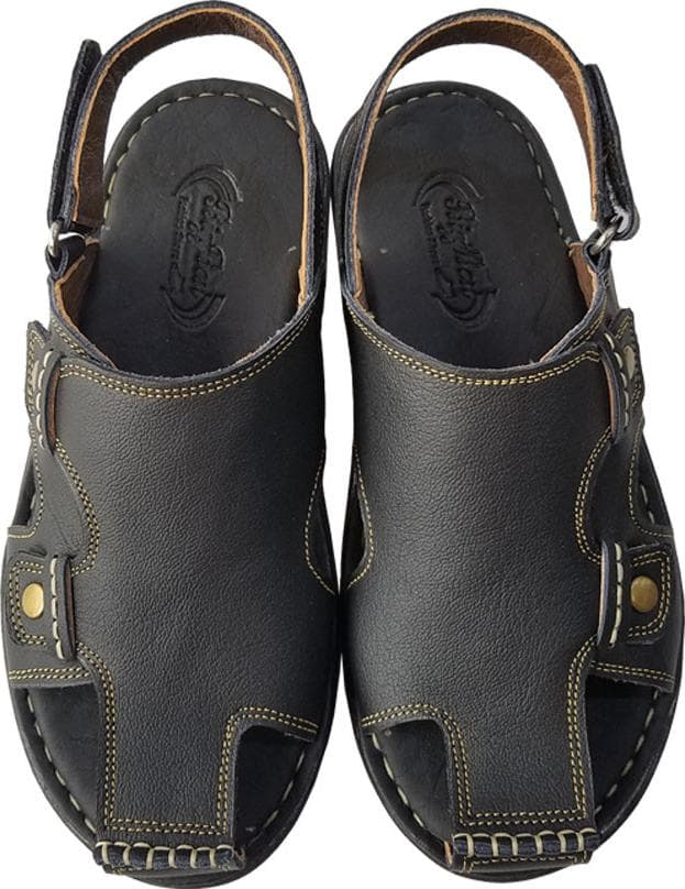 Giày Sandal Bít Mũi Nam BIGGBEN Da Bò Thật SD77 - 38