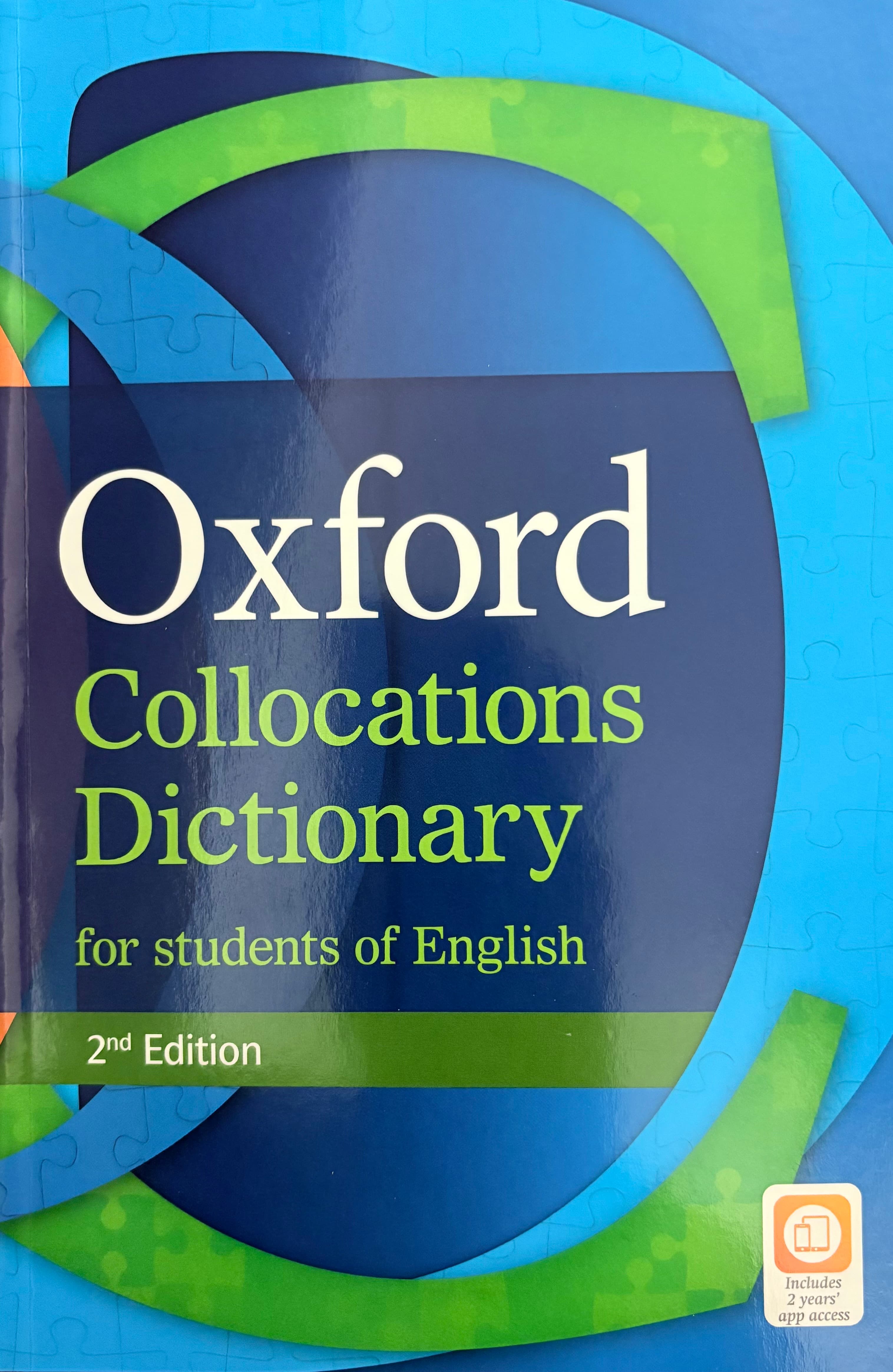 Từ Điển Oxford Collocations Dictionary 2nd Edition - For Students of English
