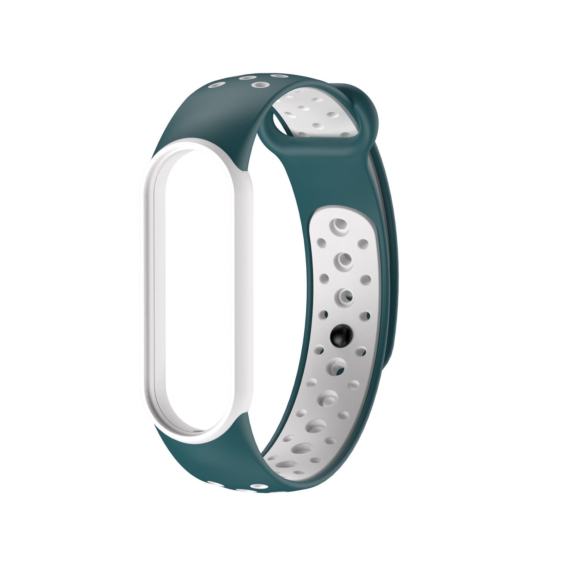 Dây Đeo Thay Thế Viền Dành Cho Vòng Đeo Tay Thông Minh Xiaomi Mi Band 5 Miband 6 - Hàng chính hãng - Xanh lá Sport
