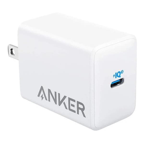 Adapter Sạc Anker 1 cổng 65W Hỗ Trợ Sạc Nhanh PIQ 3.0 PowerPort III Pod Lite - A2718 - Hàng chính hãng - Trắng