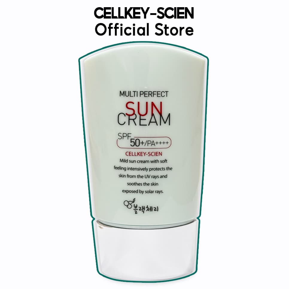Kem Chống Nắng Tế Bào Gốc Kiềm Dầu Chống Nhăn Dưỡng Ẩm Trắng Da Cellkey-Scien Multi Perfect Sun Cream SPF50PA 50ml