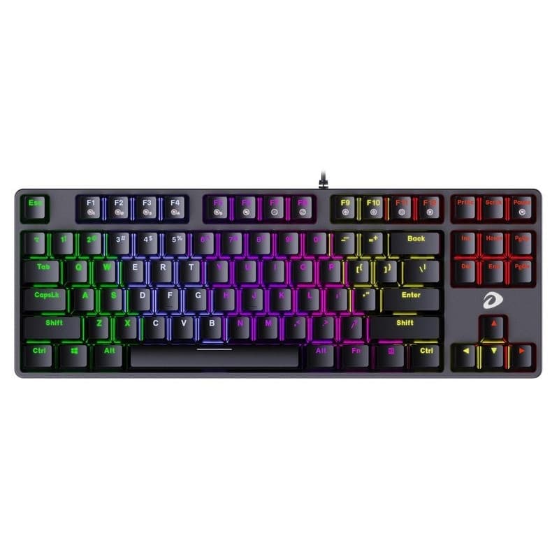 Bàn Phím Cơ Gaming DAREU EK87 MULTI-LED - Hàng Chính Hãng - Brown Switch