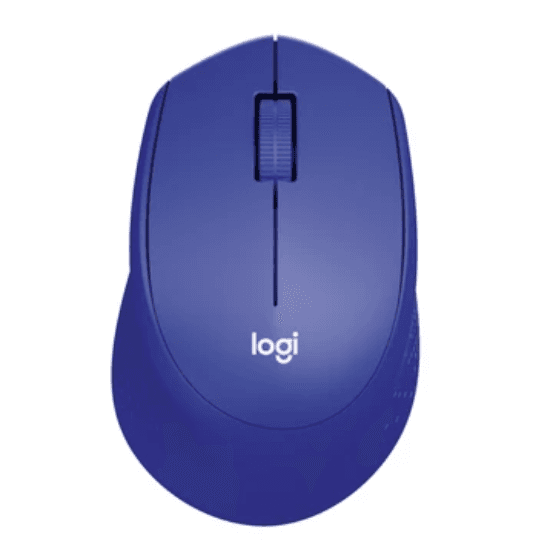 Chuột không dây Logitech M331 SILENT-Hàng chính hãng - Xanh