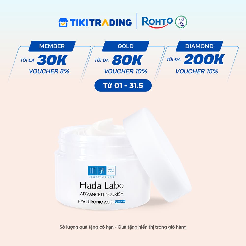 Kem dưỡng ẩm Hada Labo Advanced Nourish Cream 50g