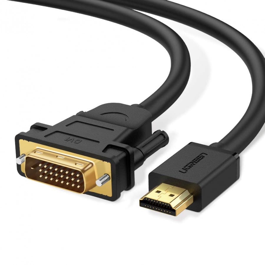Cáp HDMI to DVI 241 dài 2m Ugreen UG-10135 chính hãng