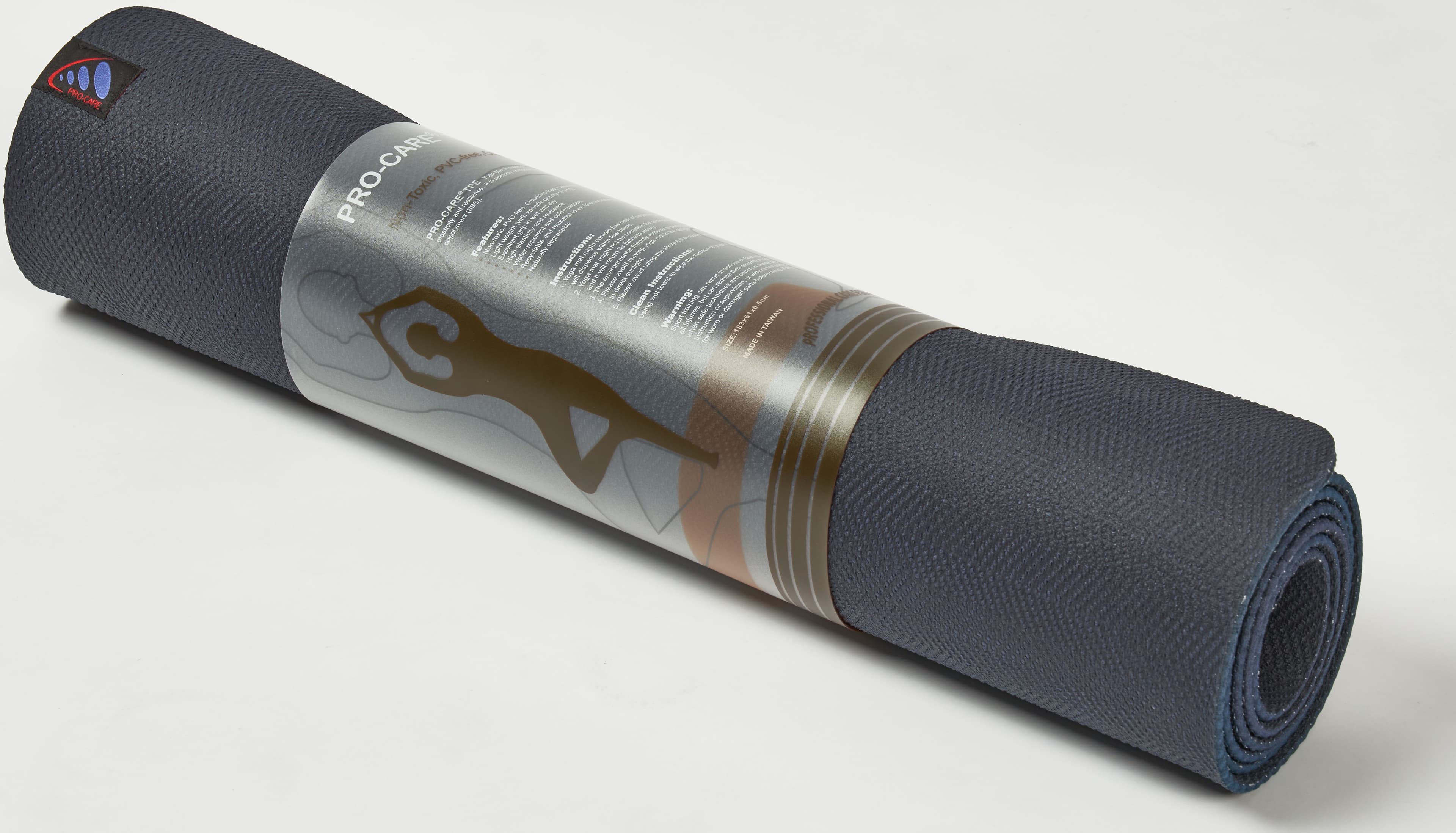 THẢM YOGA TPE SIÊU BÁM, SIÊU BỀN PROCARE 5MM - THẢM ĐÀI LOAN  - Xanh Dương Đậm