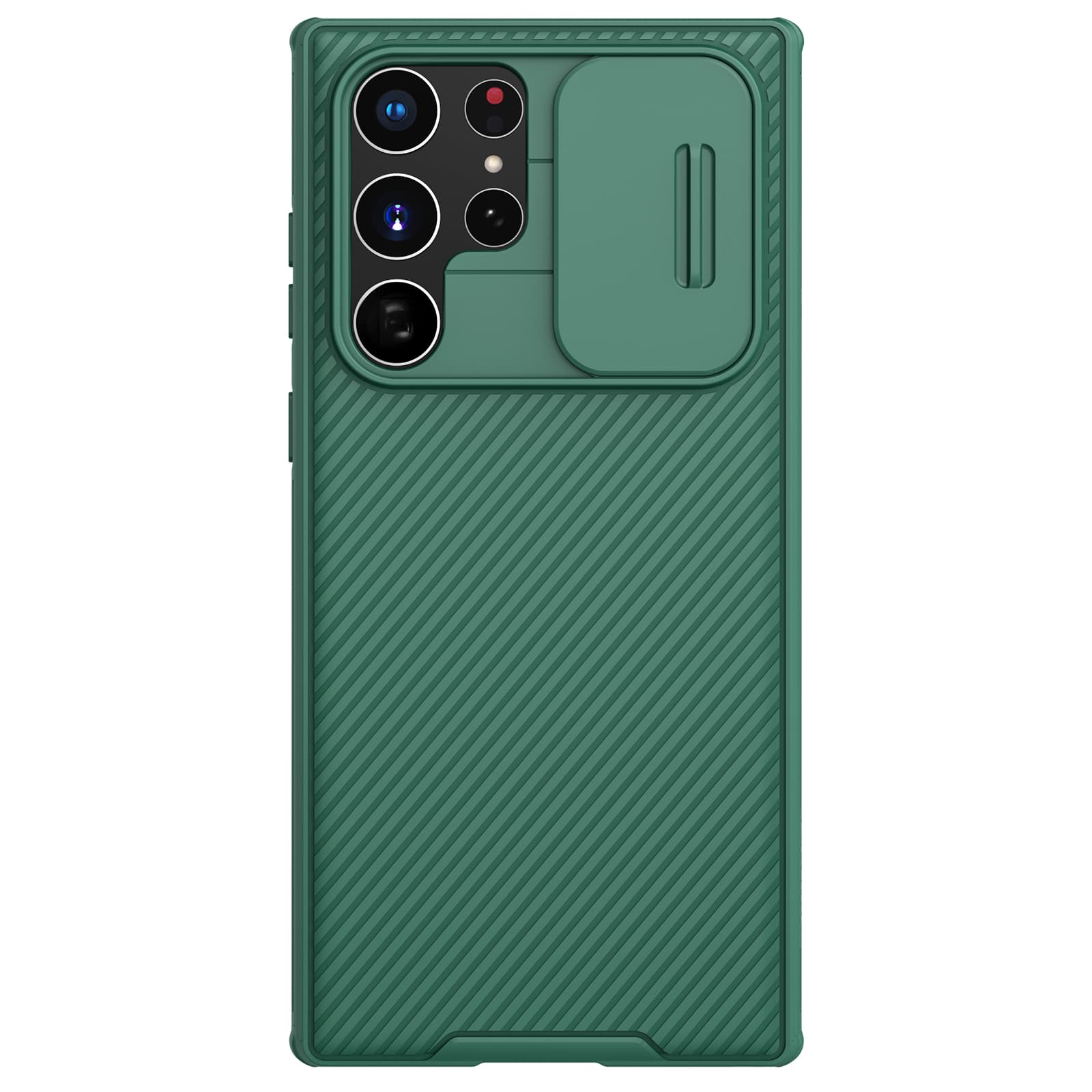 Ốp Nillkin bảo vệ Camera cho Samsung Galaxy S22 Ultra Nillkin Camshield Pro nắp đậy bảo vệ Camera - Hàng nhập khẩu - Xanh Lá