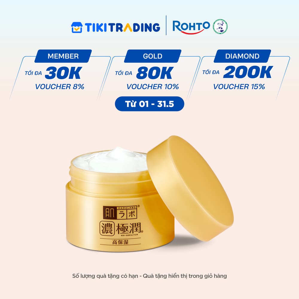 Kem dưỡng ẩm dạng gel Hada Labo Koi-Gokujyun Perfect Gel 100g