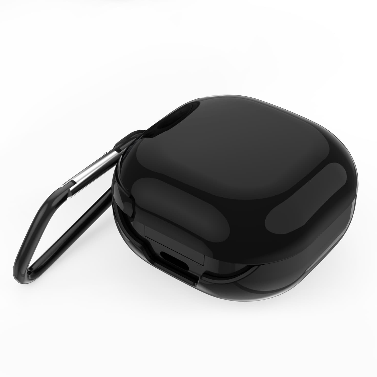 Ốp Case PC Chống Sốc bảo vệ cho Samsung Galaxy Buds 2 Pro Buds 2 Buds Pro Buds Live Kèm móc treo Kai Hàng Chính Hãng - Màu đen