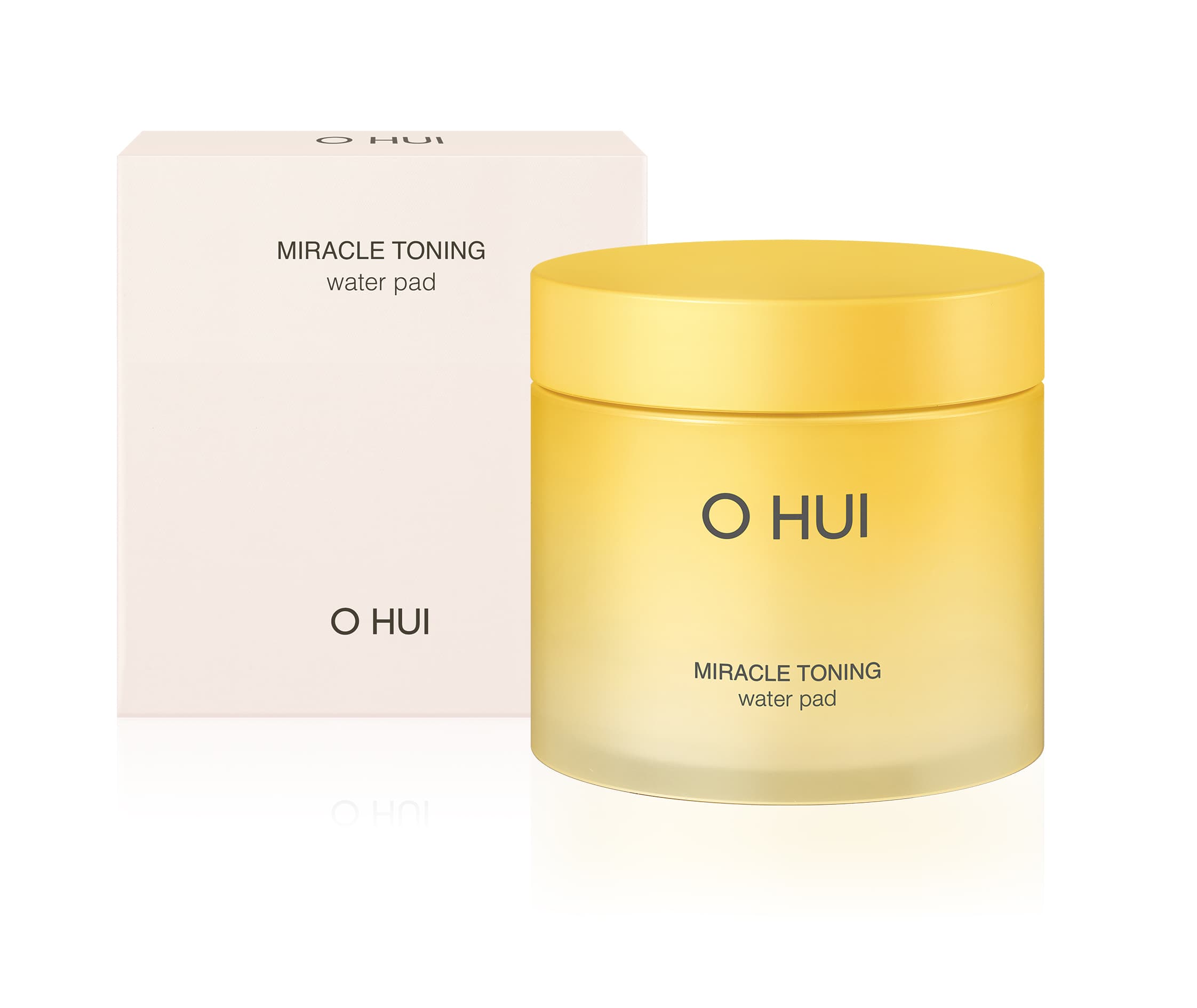 Bông dưỡng da toner sáng da căn bóng chứa AHAPHA giúp da săn chắc rạng rỡ Ohui Miracle Toning Glow Water Pad - 70 miếng