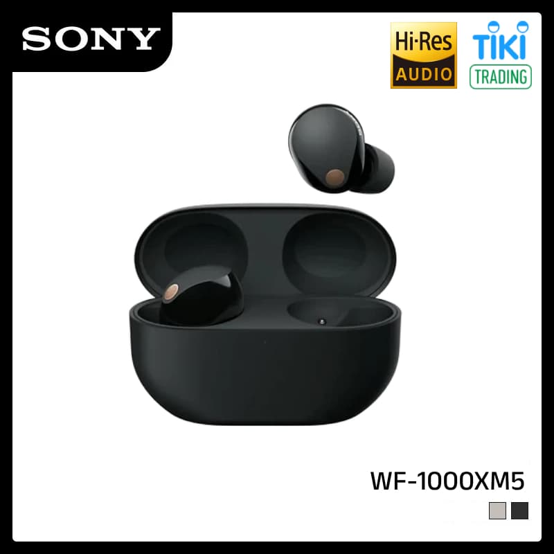 Tai nghe Bluetooth True Wireless Sony WF-1000XM5 - Hàng Chính Hãng - Màu đen