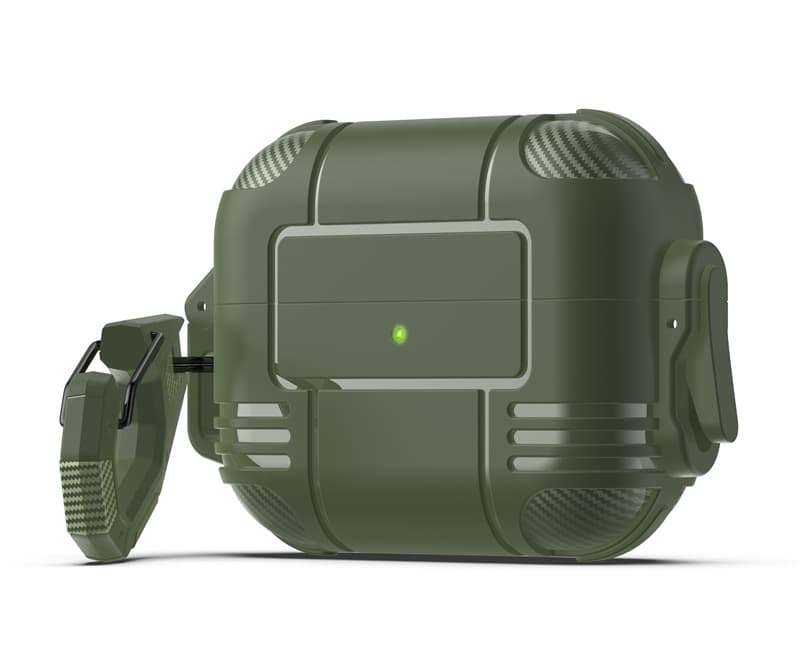 Ốp Case LOLIFO Kai Protective Dành Cho Airpods 3 và Airpods PRO Khoá Thông Minh- Hàng chính hãng - Airpods Pro - Màu Xanh Lá