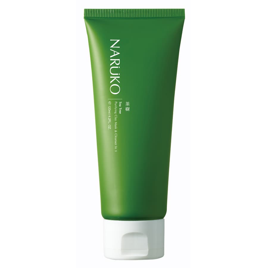 Sữa rửa mặt dạng bùn Trà tràm  Naruko Tea Tree Purifying Clay Mask and Cleanser in 1 120g
