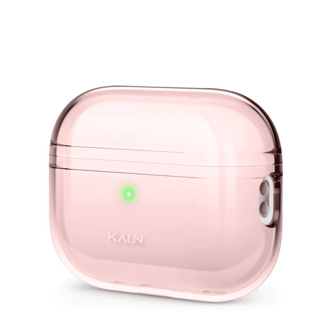 Ốp Kai.N Ultra Clear Dành Cho Airpods Pro 2 Hàng chính hãng - Lovely Pink