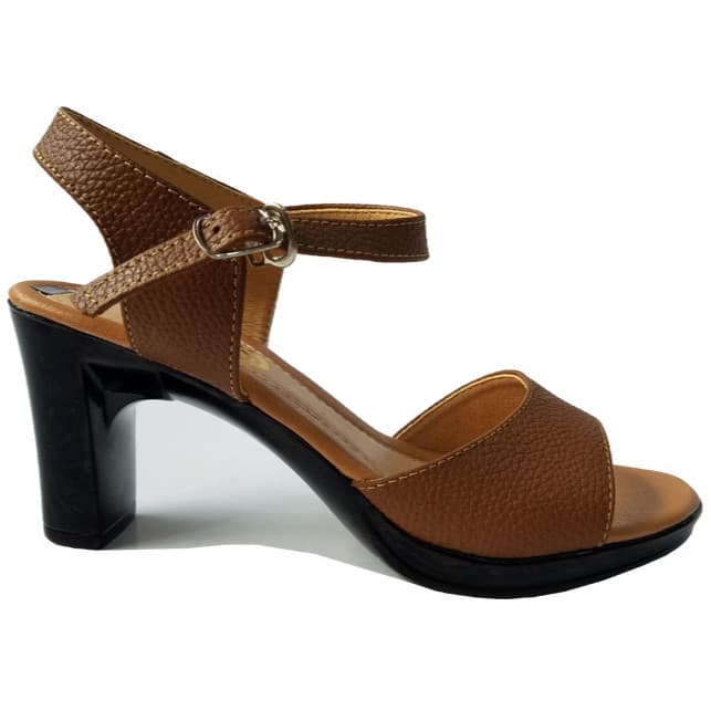 Giày Sandal Cao Gót Da Bò BIGGBEN SDCG68 - 39