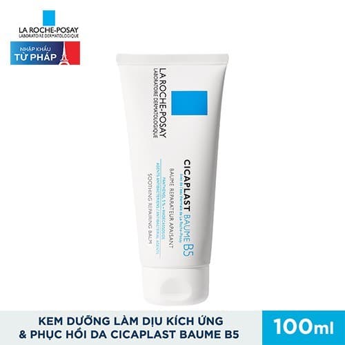 Cicaplast Baume B5 La Roche-Posay Kem Dưỡng Làm Dịu Mát Mượt & Phục Hồi Da Phù Hợp Cho Trẻ Em - Trẻ Sơ Sinh 100ml - M6918702