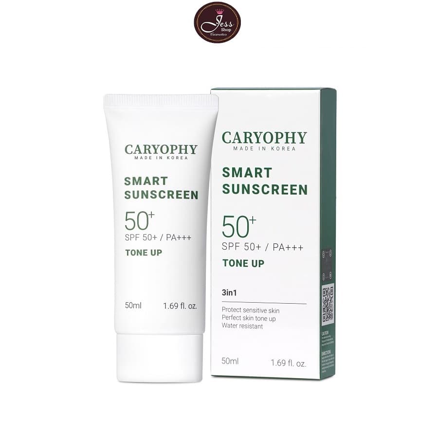 Kem Chống Nắng Caryophy Smart Sunscreen SPF50 PA Tone Up 50ml