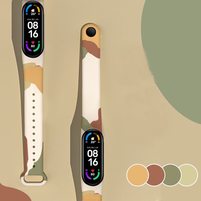 Dây Đeo Thay Thế Viền Dành Cho Vòng Đeo Tay Thông Minh Xiaomi Mi Band 5 Miband 6 - Hàng chính hãng - Xanh lá cỏ