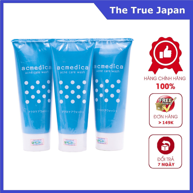 Sữa Rửa Mặt hỗ trợ Trị Mụn Naris Cosmetic Acmedica Acne Care Wash 100g  Hàng Chính Hãng