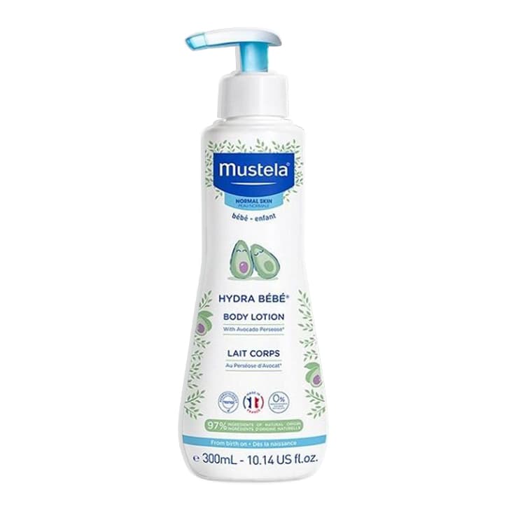 Kem Dưỡng Da Toàn Thân Cho Trẻ Sơ Sinh Và Em Bé Da Thường Mustela 300ml