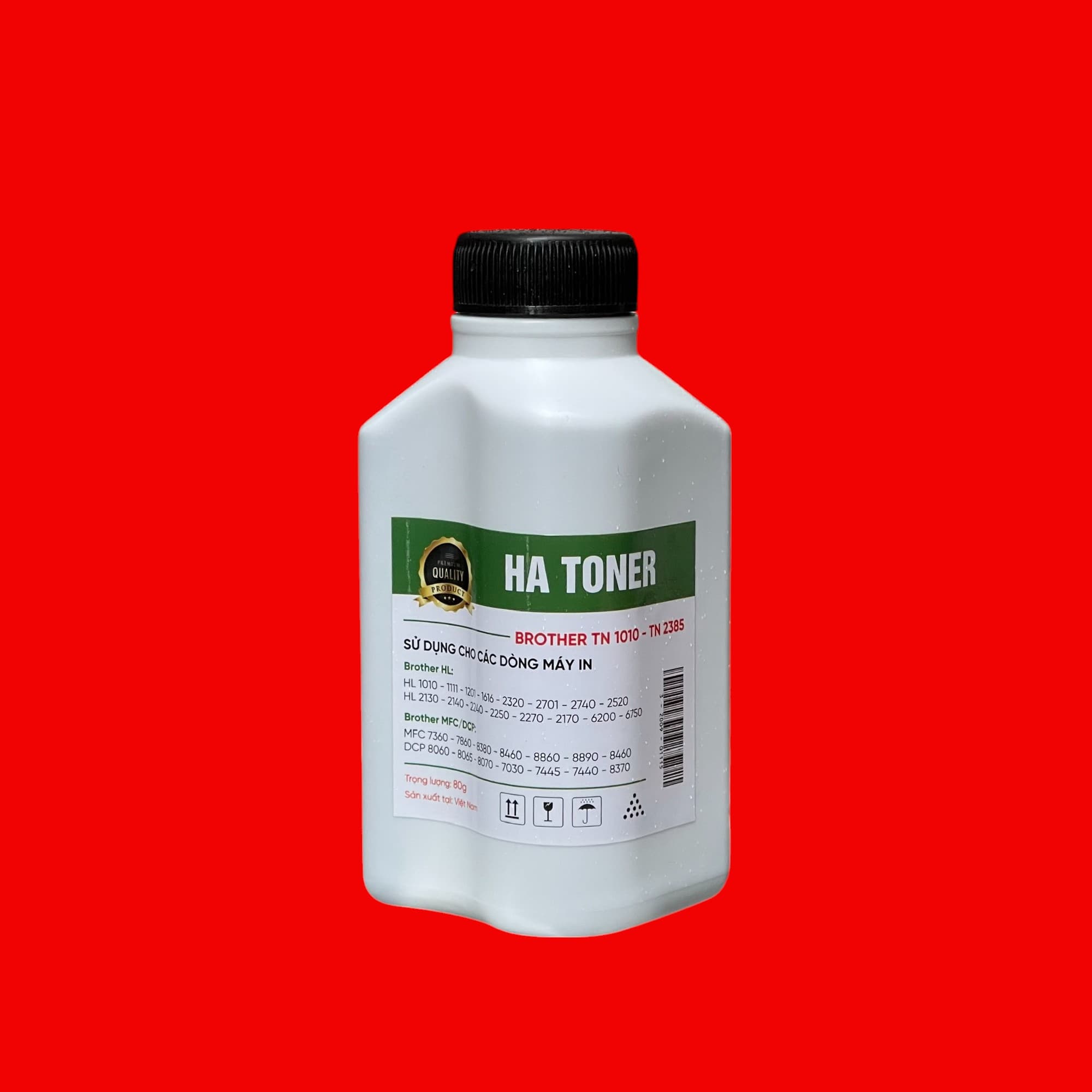 Mực nạp, đổ cho hộp mực Brother TN 1010 TN 2130 TN 2025 TN 2260 TN 2280 TN 2385 TN 2325 TN 3428 TN 3448 TN 3350 TN 3280  Thương hiệu HA Toner