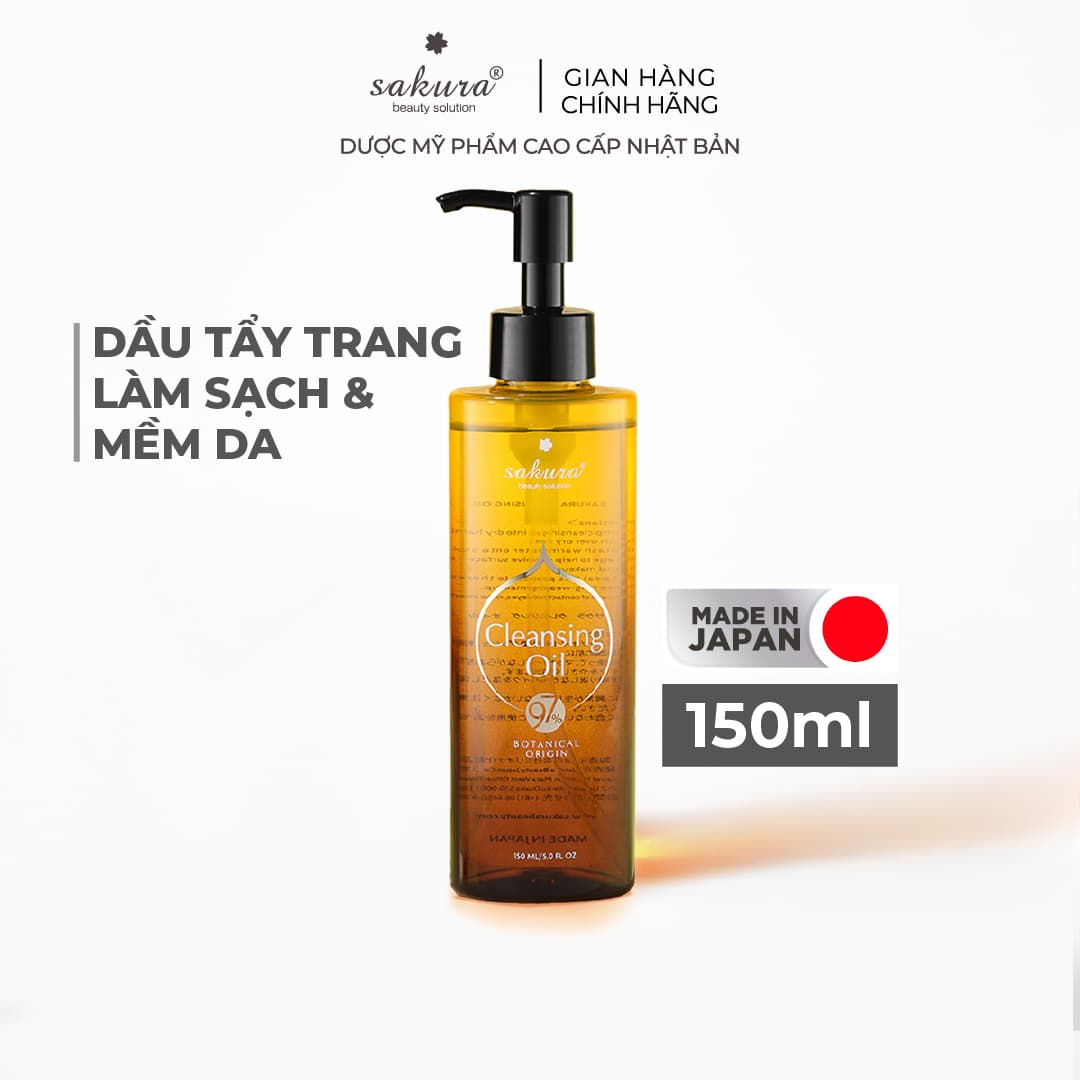 Dầu tẩy trang Sakura Cleansing Oil 150ml