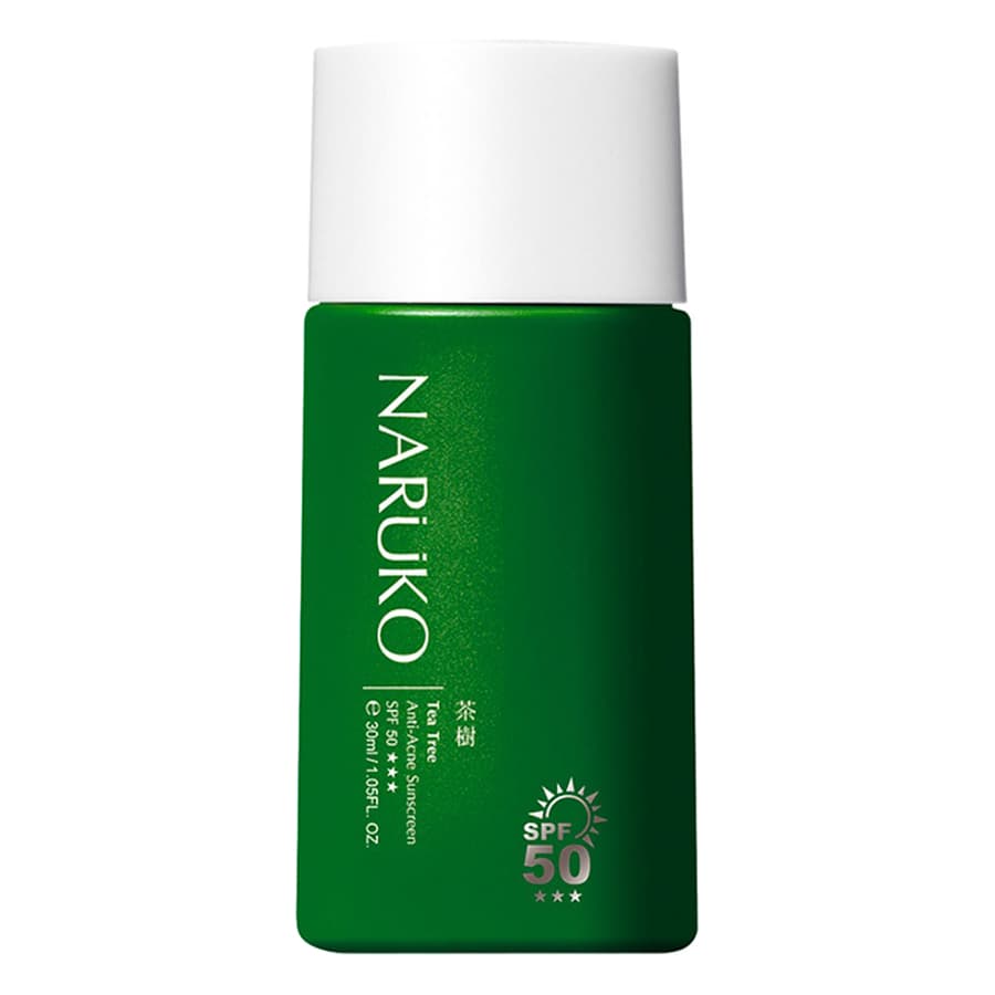 Kem Chống Nắng SPF50 Naruko Trà Tràm Tea Tree Anti-Acne Sunscreen SPF50 30ml
