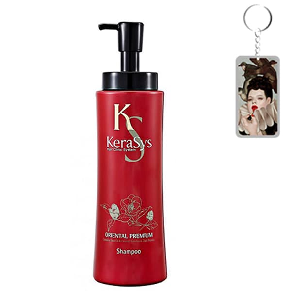 Dầu gội Kerasys Oriental Premium phục hồi tóc Hàn Quốc 600ml Thảo dược hạt trà  Móc khoá