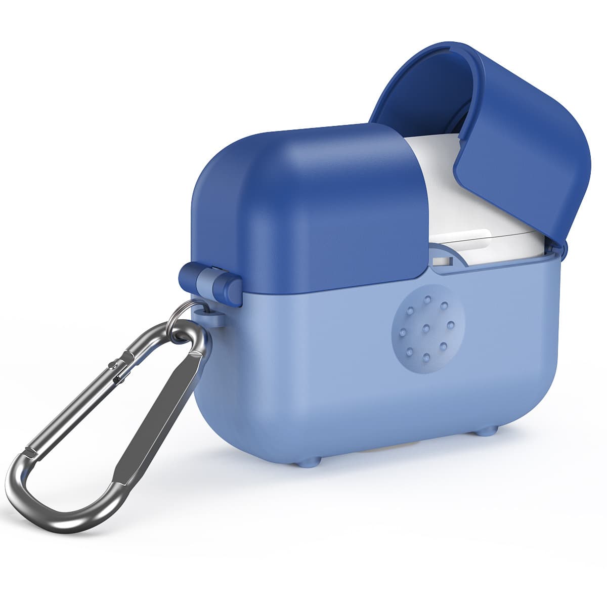 Case dành cho Airpods 3 Magic Box Kèm Khóa Hàng Chính Hãng - xanh dương