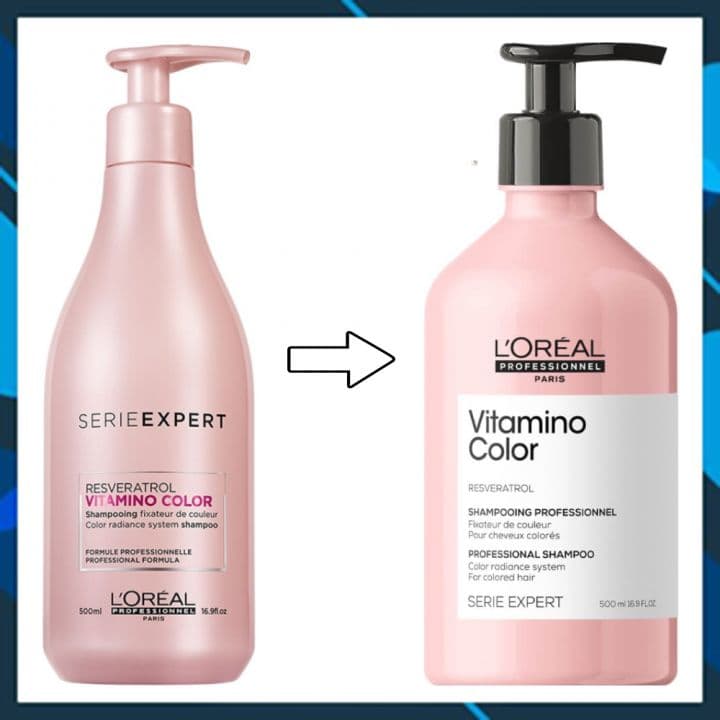 Dâu gôi phục hồi và giữ màu toc nhuôm Loreal Serie Expert Resveratrol  Vitamino color radiance shampoo 500ml  Mới Chĩnh Hãng