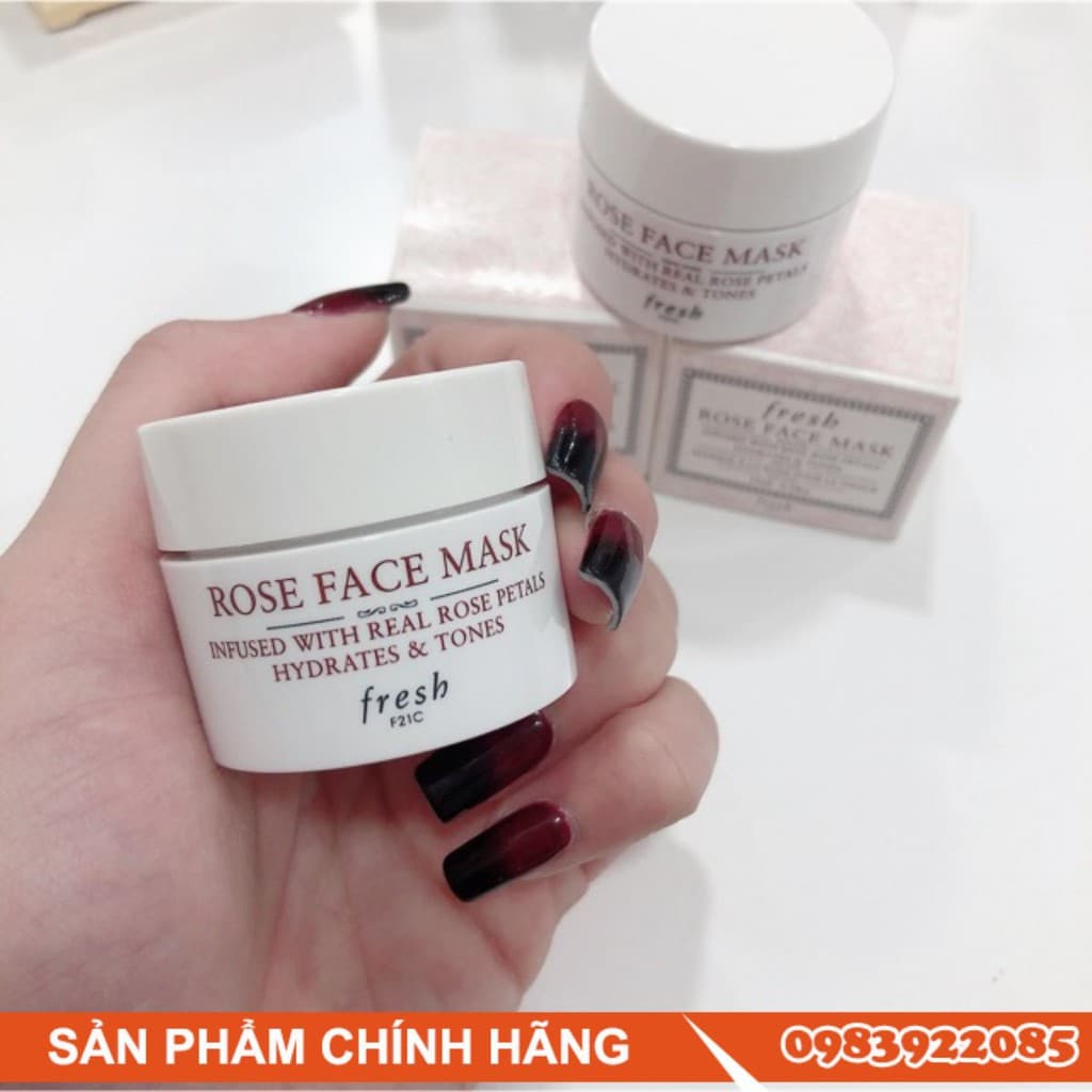 Mặt nạ dưỡng ẩm Rose Face Mask Fresh15gr