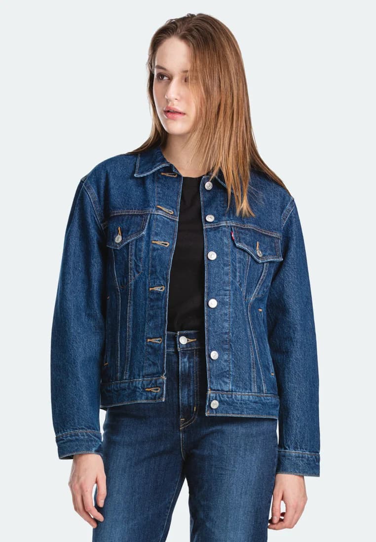 Levi's - Áo Khoác Jeans Nữ - NEU BLUE