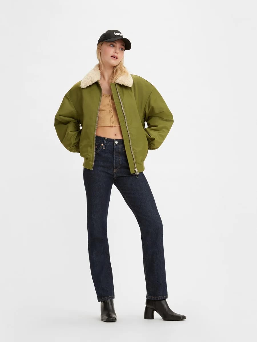 Levi's - Quần Jeans Nữ Dài 501 Original - DEEP BREATH