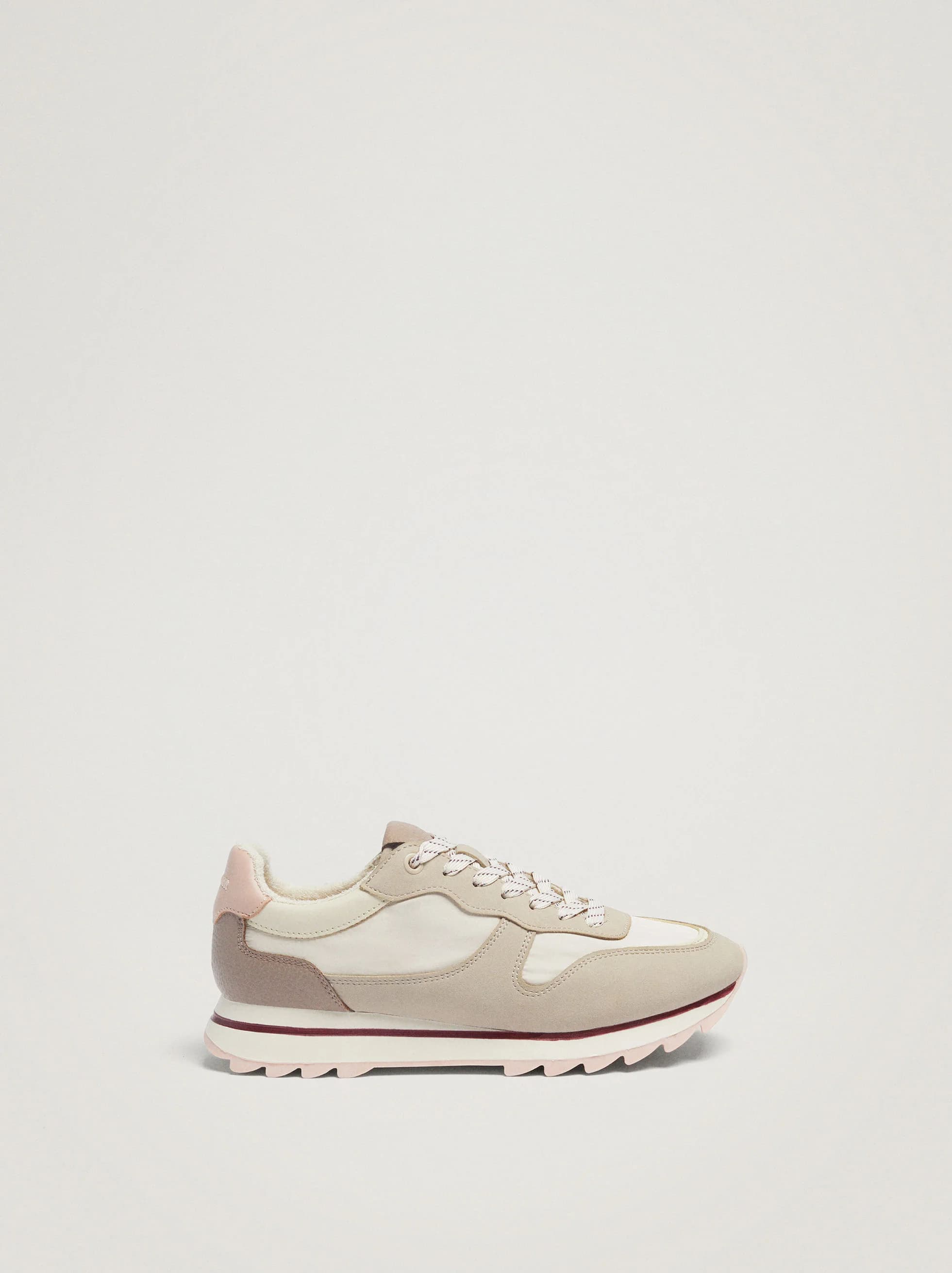 Parfois - Giày Thể Thao Nữ Running Basic Taupe - BLUE