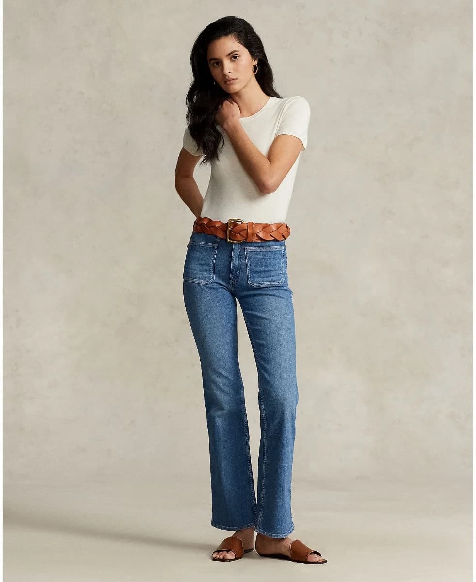 Polo Ralph Lauren - Quần Jeans Nữ Boot Jean - BLUE