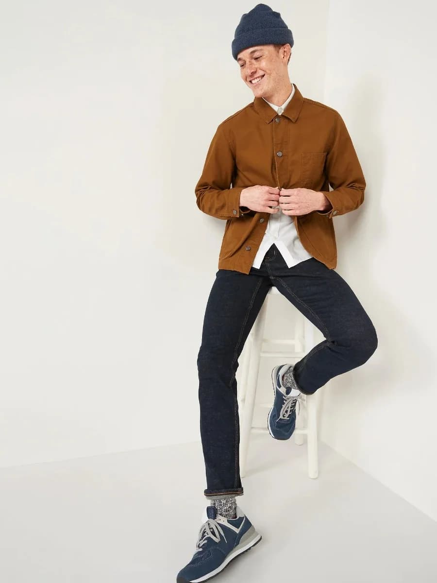 Old Navy - Quần Jean Nam Slim Fit - RINSE