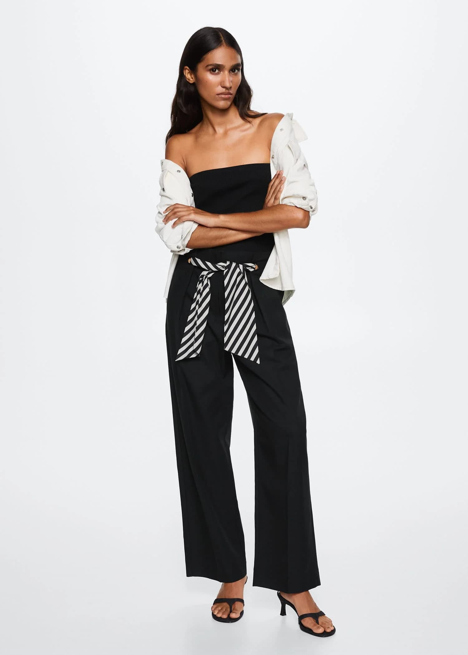 Mango - Quần Dài Felipa3 - Black